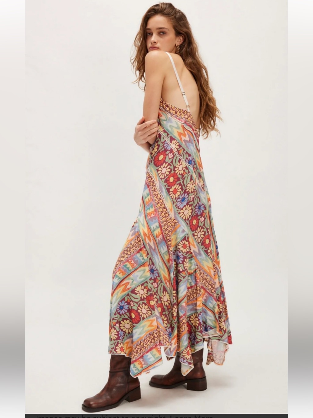 Nwt Retail $298 Size S #Freepeople Scenic Route Maxi Dress